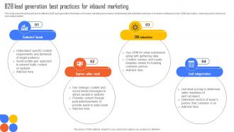 B2B Lead Generation Best Practices For Inbound Marketing
