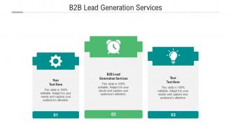 B2b lead generation services ppt powerpoint presentation file mockup cpb