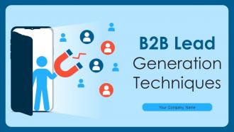 B2B Lead Generation Techniques Powerpoint Presentation Slides