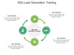B2b lead generation training ppt powerpoint presentation layouts files cpb