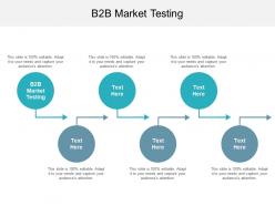 B2b market testing ppt powerpoint presentation professional shapes cpb