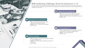 B2B Marketing Challenges Faced By Businesses Complete Guide To Develop Business