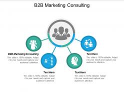 B2b marketing consulting ppt powerpoint presentation gallery guidelines cpb