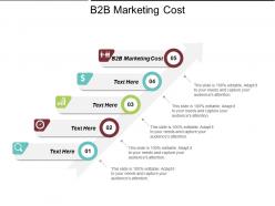 B2b marketing cost ppt powerpoint presentation file portfolio cpb