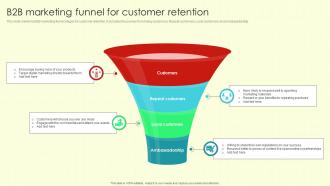 B2b Marketing Funnel For Customer Retention