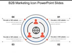 B2b marketing icon powerpoint slides