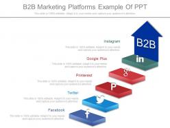 B2b marketing platforms example of ppt
