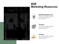 B2b marketing resources ppt powerpoint presentation gallery model cpb