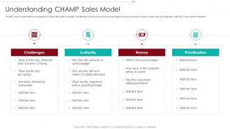 B2B Marketing Sales Qualification Process Understanding Champ Sales Model
