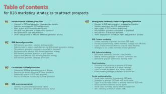 B2B Marketing Strategies To Attract Prospects Powerpoint Presentation Slides Slides Captivating