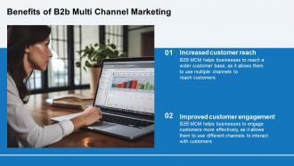 B2b Multi Channel Marketing powerpoint presentation and google slides ICP Editable Image