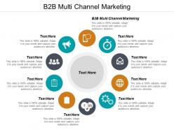 B2b multi channel marketing ppt powerpoint presentation file guidelines cpb