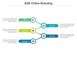 B2b online branding ppt powerpoint presentation infographics smartart cpb