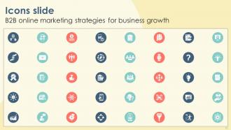 B2B Online Marketing Strategies For Business Growth Complete Deck Unique Informative