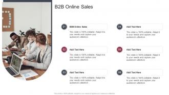 B2b Online Sales In Powerpoint And Google Slides Cpb