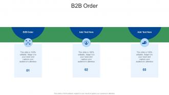 B2B Order In Powerpoint And Google Slides Cpb