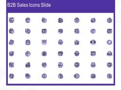 B2b sales icons slide ppt powerpoint presentation icon rules