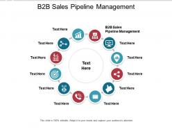 B2b sales pipeline management ppt powerpoint presentation portfolio cpb
