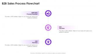 B2B Sales Process Flowchart In Powerpoint And Google Slides Cpb