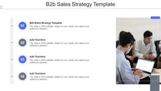 B2b Sales Strategy Template Ppt Powerpoint Presentation Ideas Designs Cpb