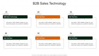B2B Sales Technology In Powerpoint And Google Slides Cpb
