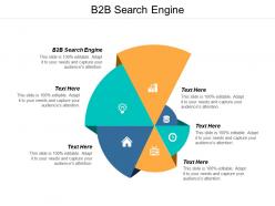 B2b search engine ppt powerpoint presentation infographics diagrams cpb