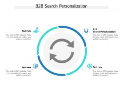 B2b search personalization ppt powerpoint presentation pictures graphics cpb