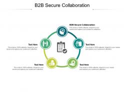 B2b secure collaboration ppt powerpoint presentation styles summary cpb