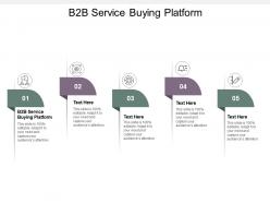 B2b service buying platform ppt powerpoint presentation gallery show cpb