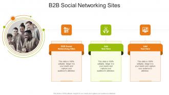 B2B Social Networking Sites In Powerpoint And Google Slides Cpb