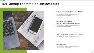 B2b startup ecommerce business plan