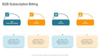 B2b Subscription Billing In Powerpoint And Google Slides Cpb