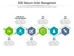 B2b telecom order management ppt powerpoint presentation gallery graphics tutorials cpb