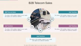 B2B Telecom Sales In Powerpoint And Google Slides Cpb