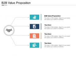 B2b value proposition ppt powerpoint presentation file show cpb