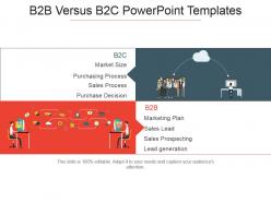 B2b versus b2c powerpoint templates