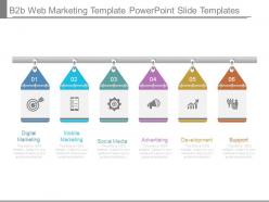 B2b web marketing template powerpoint slide templates