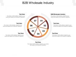 B2b wholesale industry ppt powerpoint presentation infographic template icon cpb