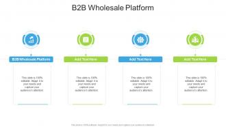 B2b Wholesale Platform In Powerpoint And Google Slides Cpb