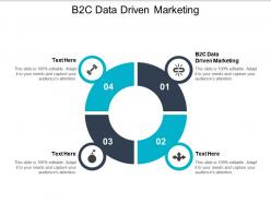 B2c data driven marketing ppt powerpoint presentation file visuals cpb