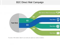 B2c direct mail campaign ppt powerpoint presentation pictures brochure cpb