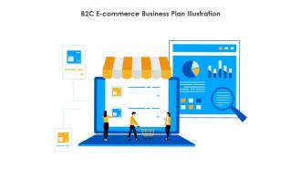 B2C E Commerce Business Plan Illustration