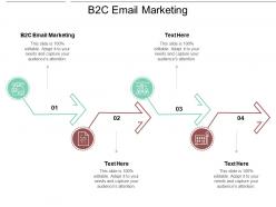 B2c email marketing ppt powerpoint presentation file graphics example cpb