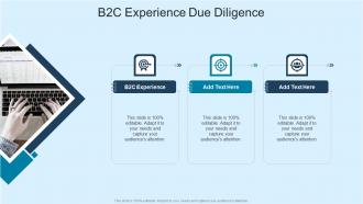 B2C Experience Due Diligence In Powerpoint And Google Slides Cpb