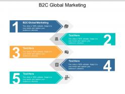 B2c global marketing ppt powerpoint presentation slides visuals cpb