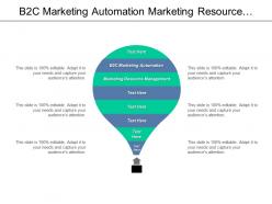 b2c_marketing_automation_marketing_resource_management_marketing_engagement_cpb_Slide01