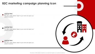 B2C Marketing Campaign Planning Icon
