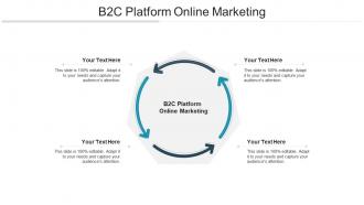 B2c platform online marketing ppt powerpoint presentation icon professional cpb