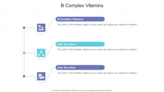 B Complex Vitamins In Powerpoint And Google Slides Cpb