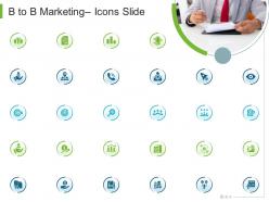 B to b marketing icons slide ppt powerpoint presentation file background